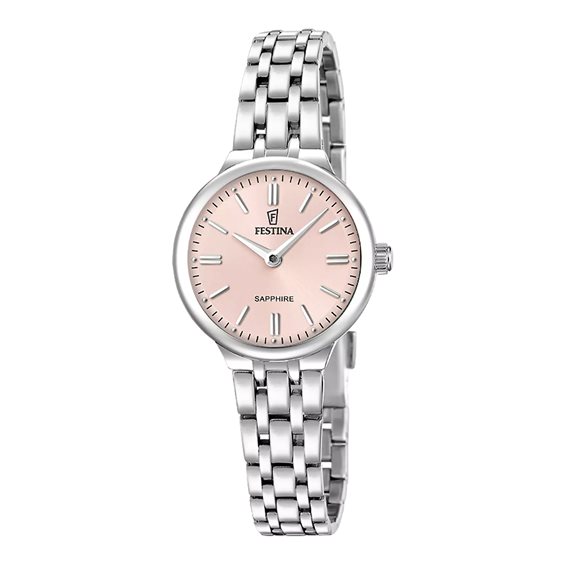 Watch Festina Woman Mademoiselle in Steel F20744/2 - F20744/2